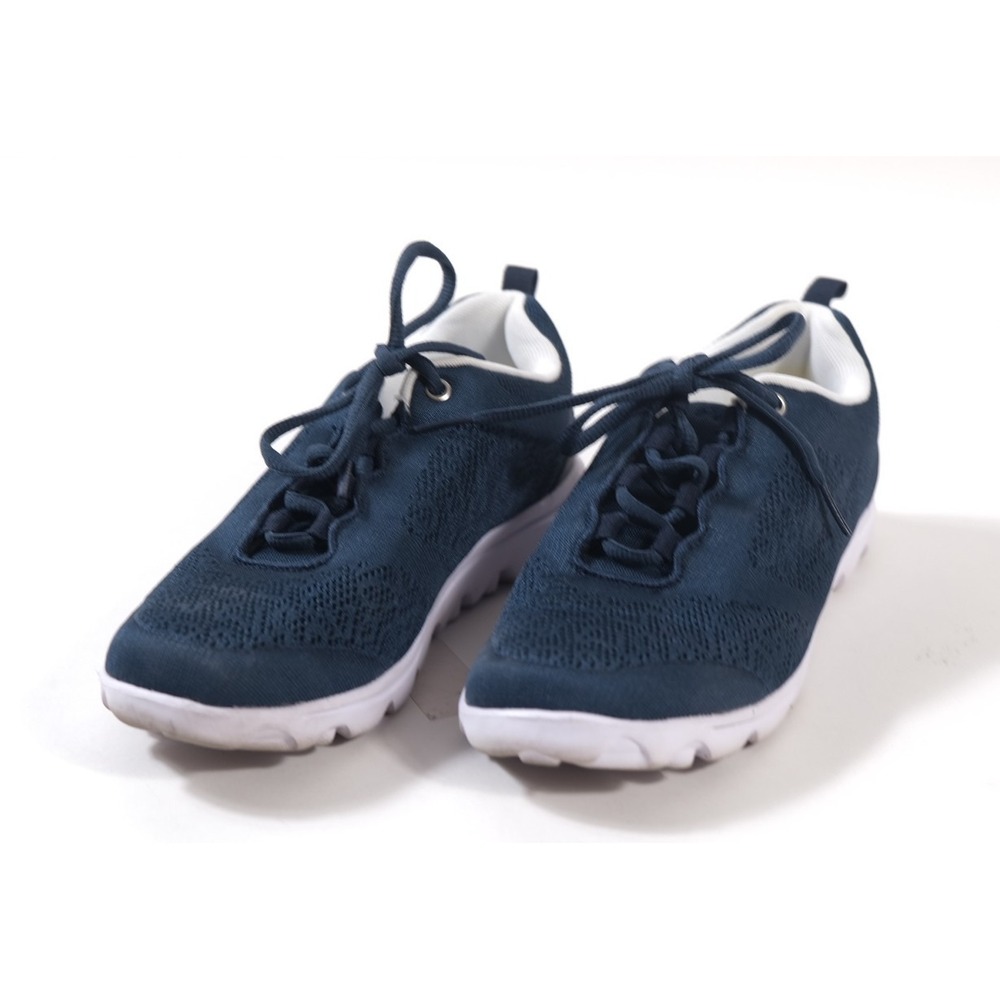 Propet Sneakers Womens 8 Navy TravelActiv W5102 Walking Athletic Shoes Mesh